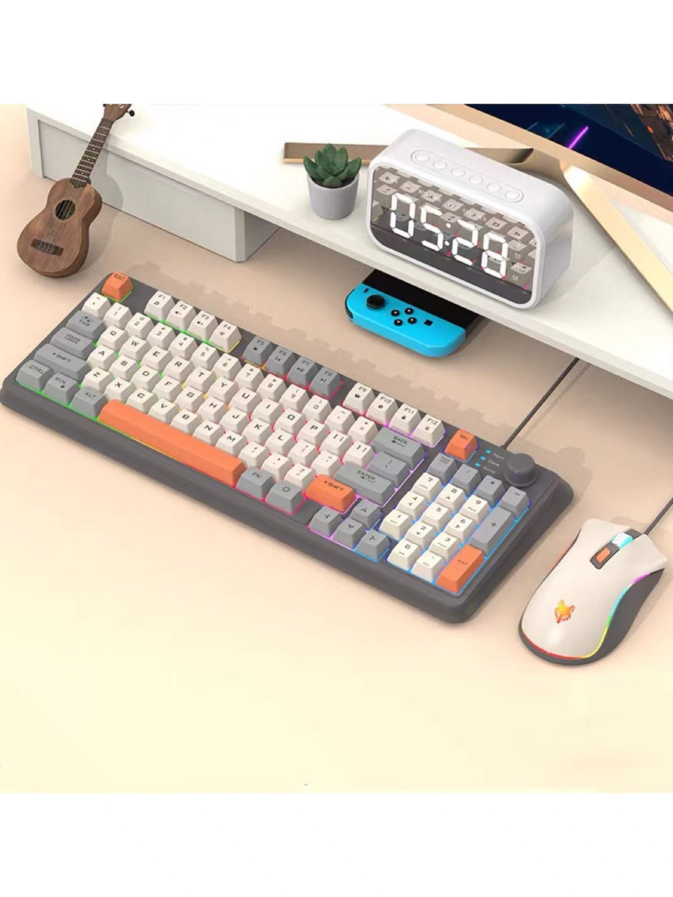 Home Office Uk Number - K820 USB bedraad gaming-toetsenbord, muisset, laptop,