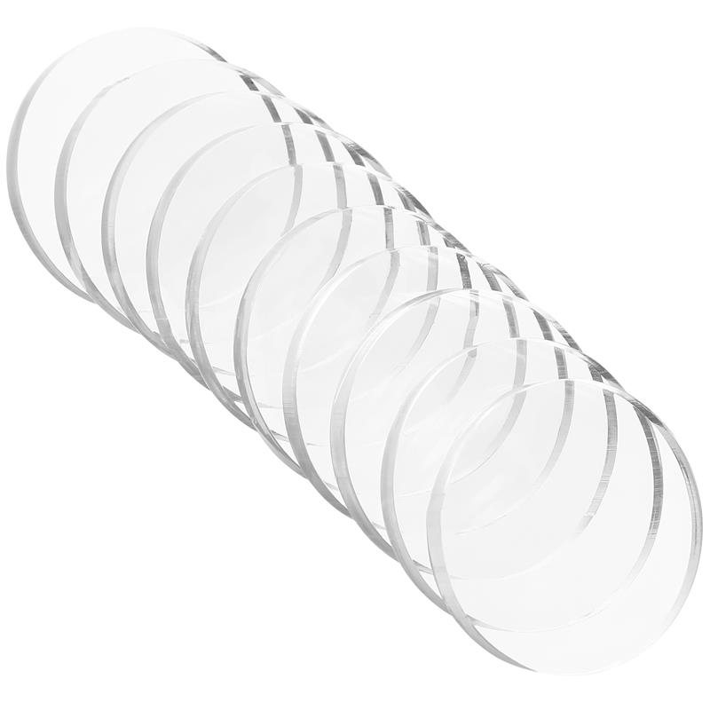 Home Office Hidden Desk - 10 Stuks Glazen Tafel Pad Anti