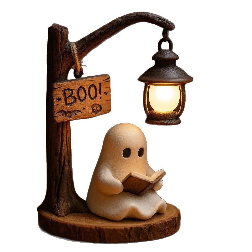 Home Office Desks - Spookachtige leeslamp 4,3x3,14x6,3 inch van hars,