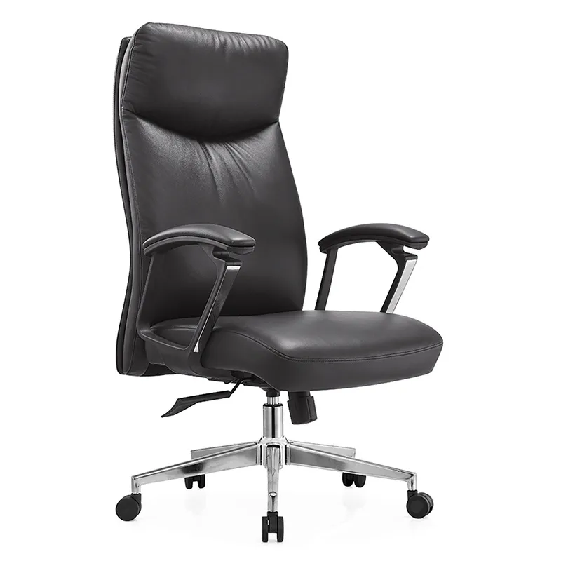 Home Office Desks - Ergonomische computerstoel Thuiskantoor Lederen baasstoel Comfortabele