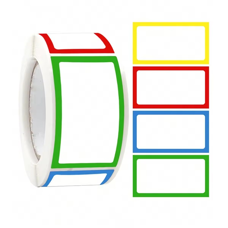 Home Office Freelancer - 250 stuks verwijderbare blanco stickerlabels voor
