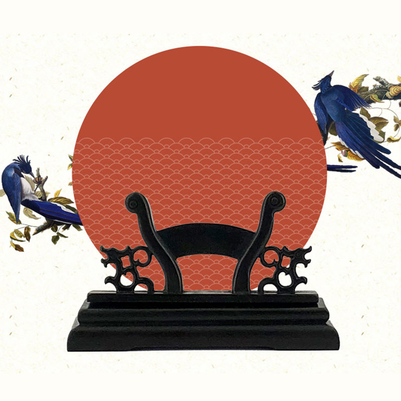 Home Office Form - Vintage Art Style Opvouwbare Fan Stand