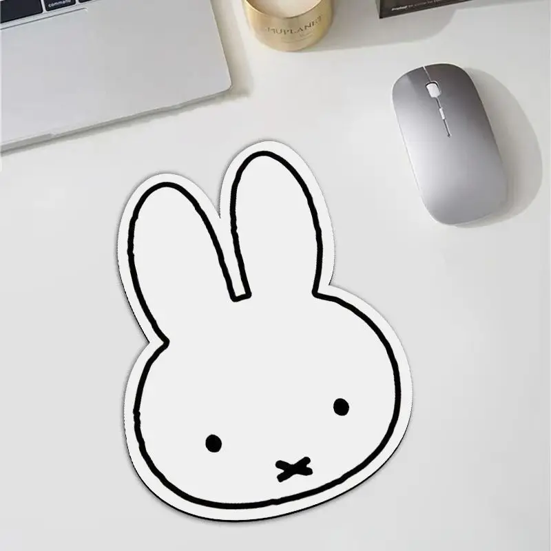 Home Office Keyboard And Mouse - Kawaii Miffy Konijnvormige Muismat Ins Stijl