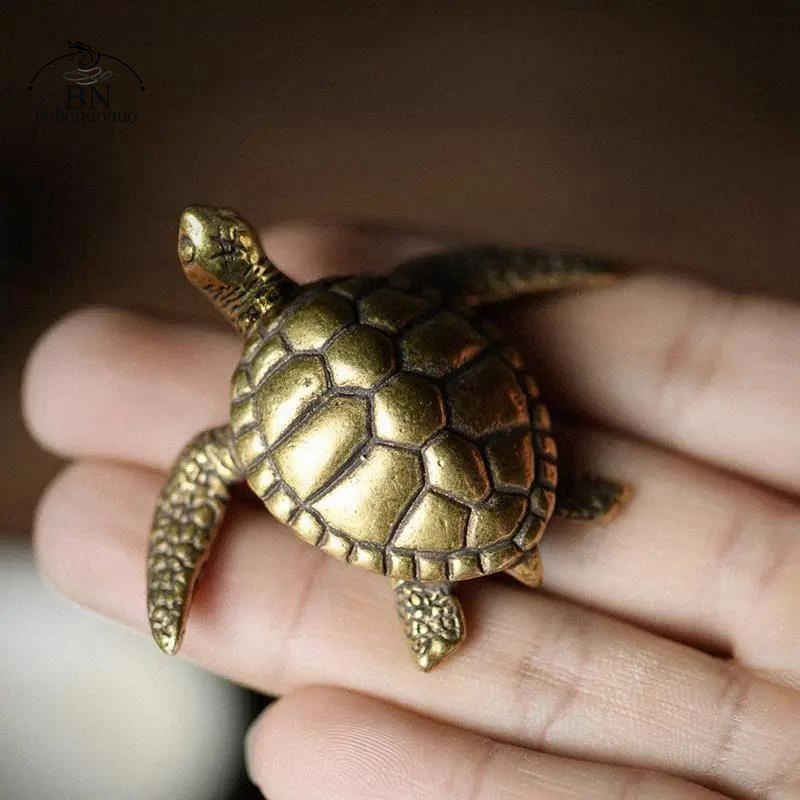 Home Office Freelancer - Messing Schildpad Kleine Home Deco Ornamenten