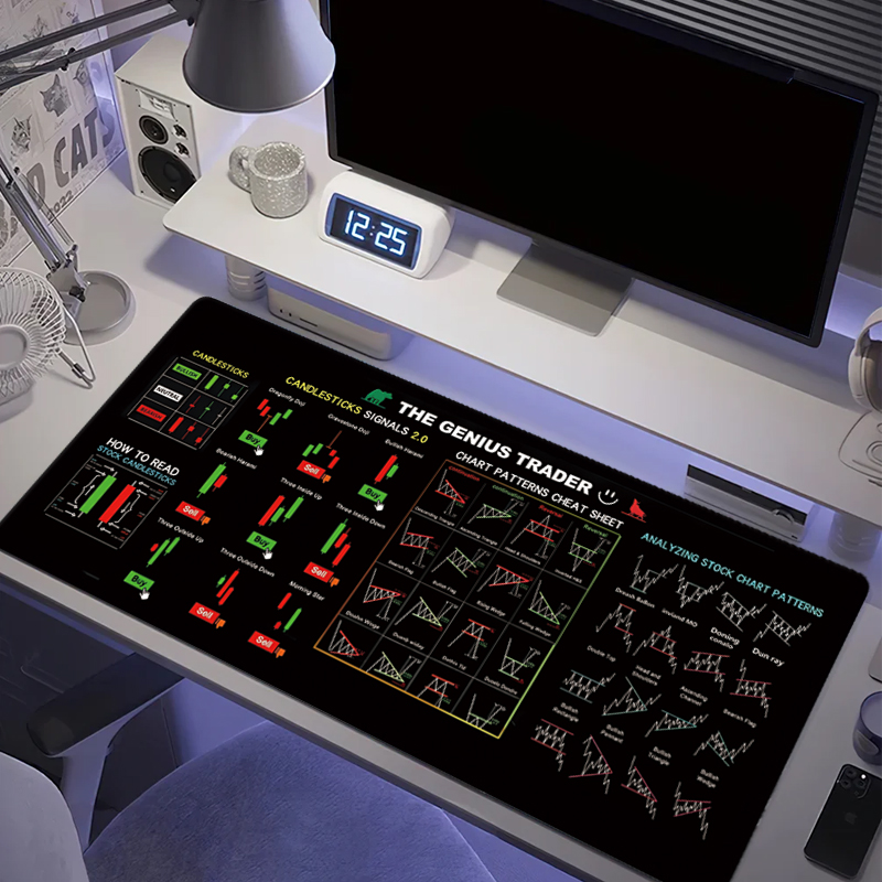 EXCO Stock Market Trader leder - Home Office Keyboard And Mouse recensie en prijs