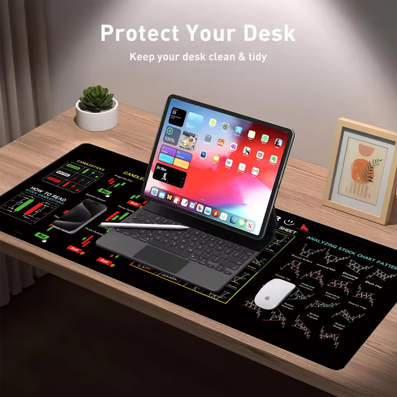 EXCO Stock Market Trader leder - Home Office Keyboard And Mouse recensie en prijs