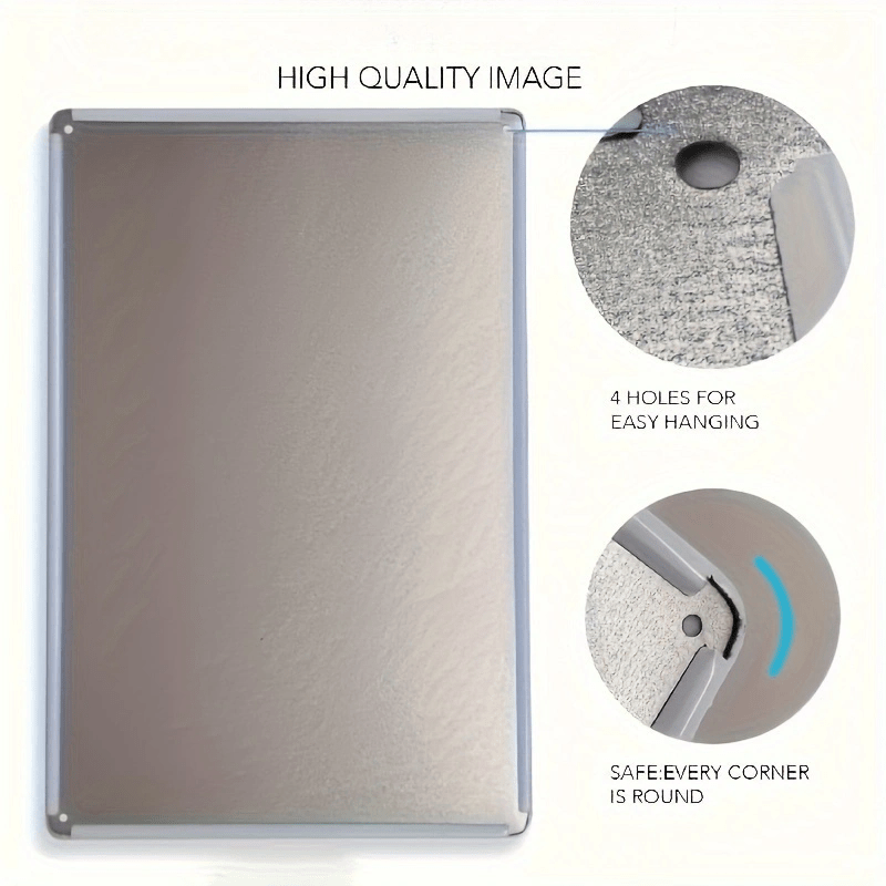 CIFBUY Vintage aluminium wandk - Free Home Office recensie en prijs