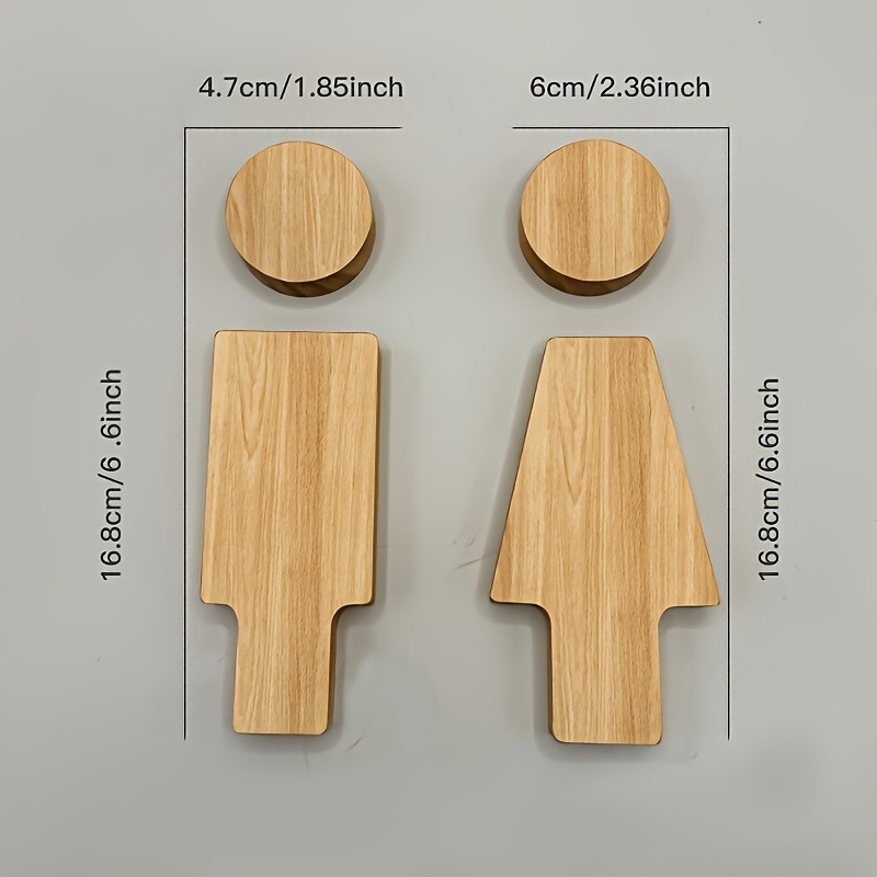 2 stuks houten badkamerbord vo - Home Office Setup recensie en prijs