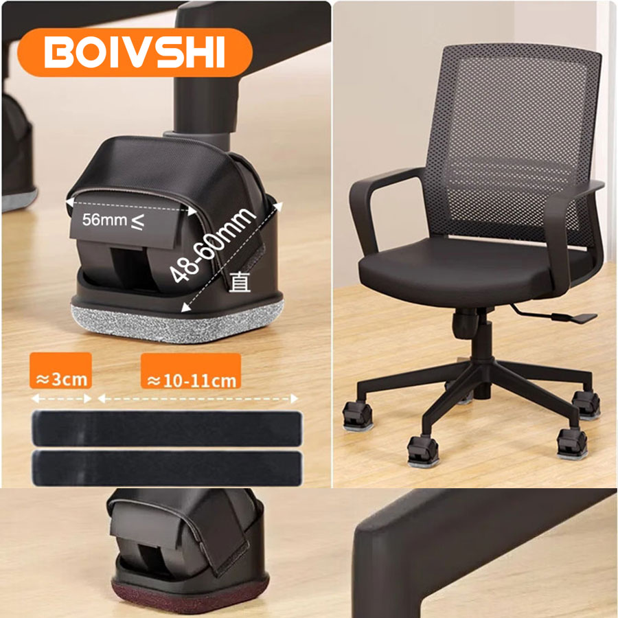 5 STKS Stoelbeenbeschermers Bu - Home Office Hidden Desk recensie en prijs