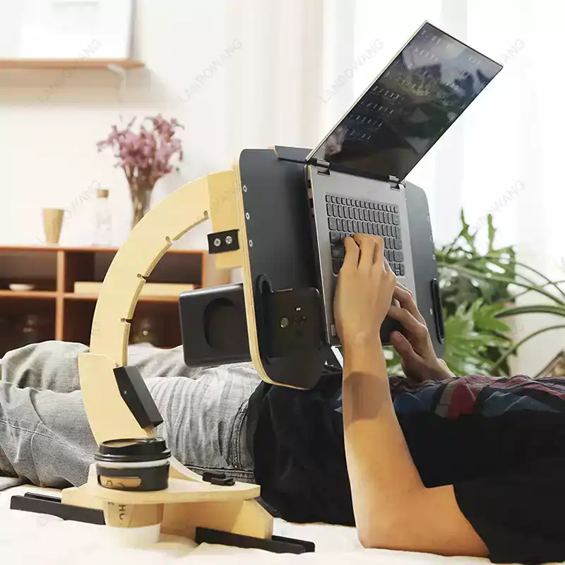 Vouwbare laptoptafel van alumi - Office Table Home recensie en prijs