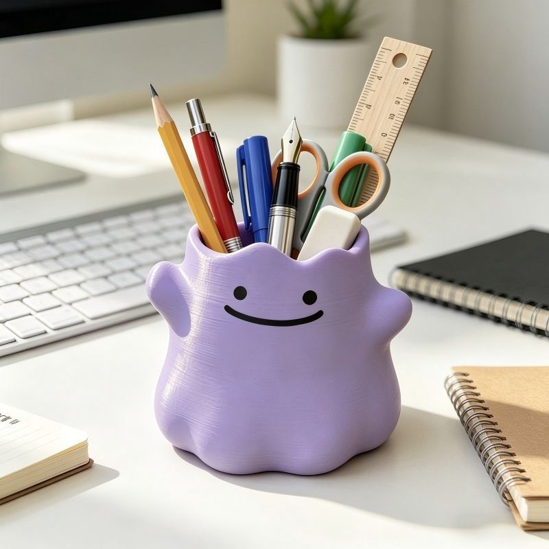 Cartoonfiguur Penhouder Creati - Home Office Setup recensie en prijs