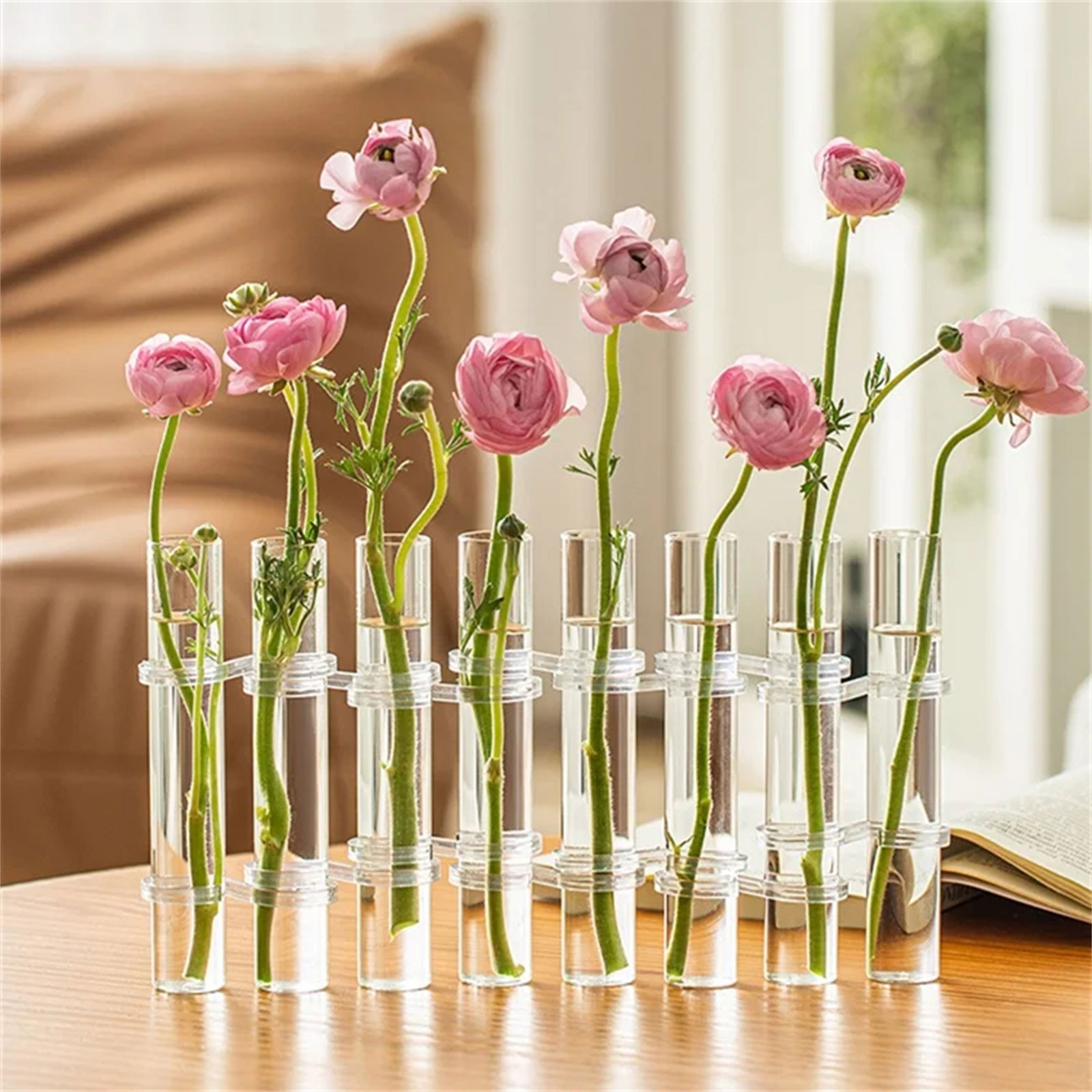 8 stuks scharnierende bloemenv - Home Office Form recensie en prijs