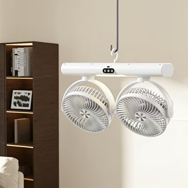 Dubbele-circulatie ventilator  - Home Office Setup recensie en prijs