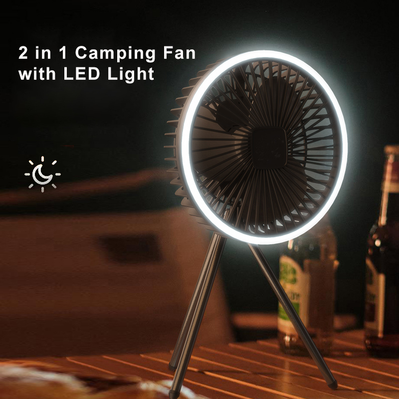 Draagbare Campingventilator 10 - Home Office Form recensie en prijs