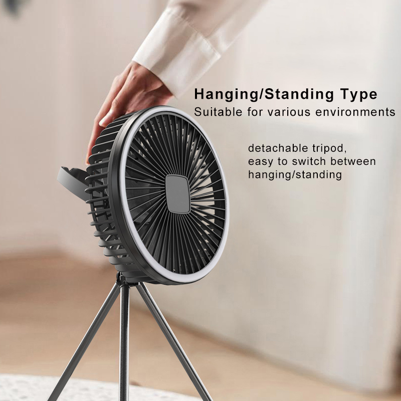 Draagbare Campingventilator 10 - Home Office Form recensie en prijs