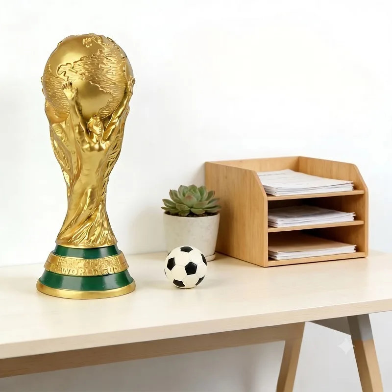 WK-trofee model ornament voetb - Home Office Form recensie en prijs