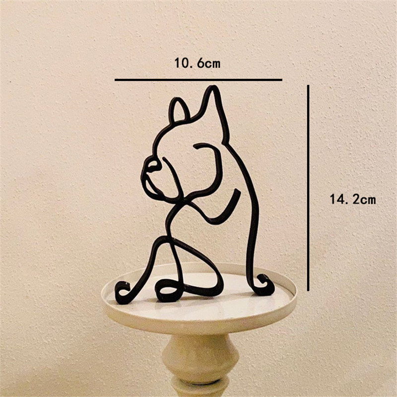 Hond Kunst Sculptuur Metaal Ho - Home Office Freelancer recensie en prijs