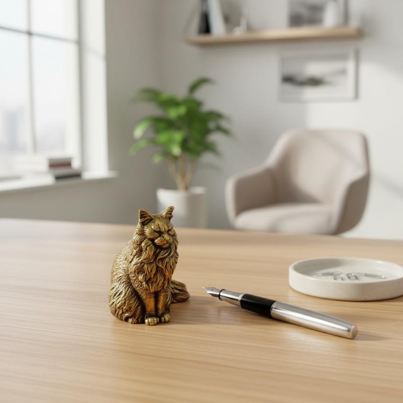Maine Coon miniatuur beeldje g - Home Office Freelancer recensie en prijs