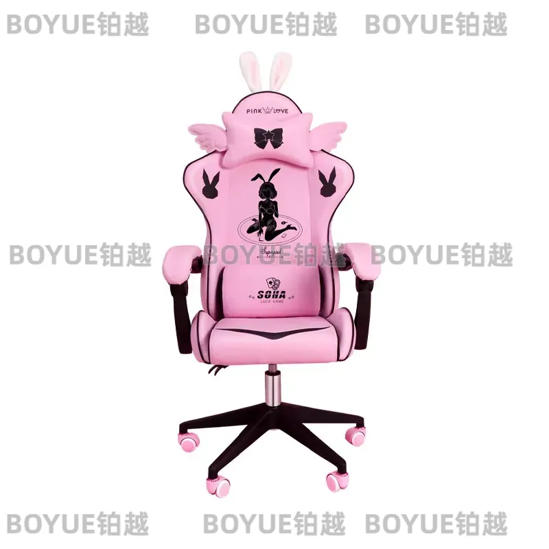 Roze Gamingstoel Ergonomische  - Home Office Desks recensie en prijs