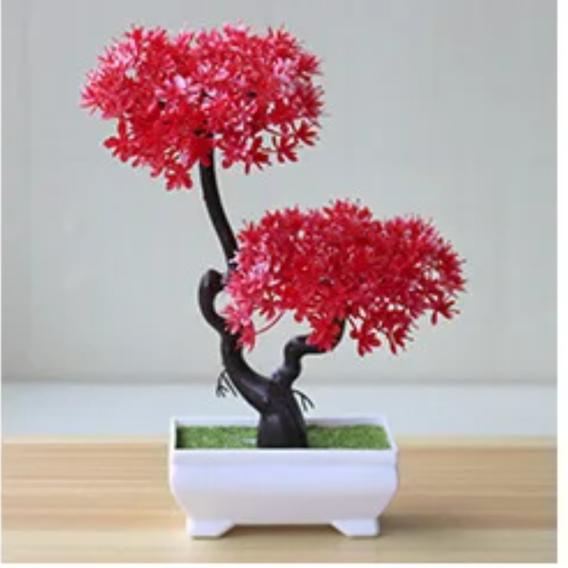 Kunstmatige kleine boom in pot - Home Office Hidden Desk recensie en prijs