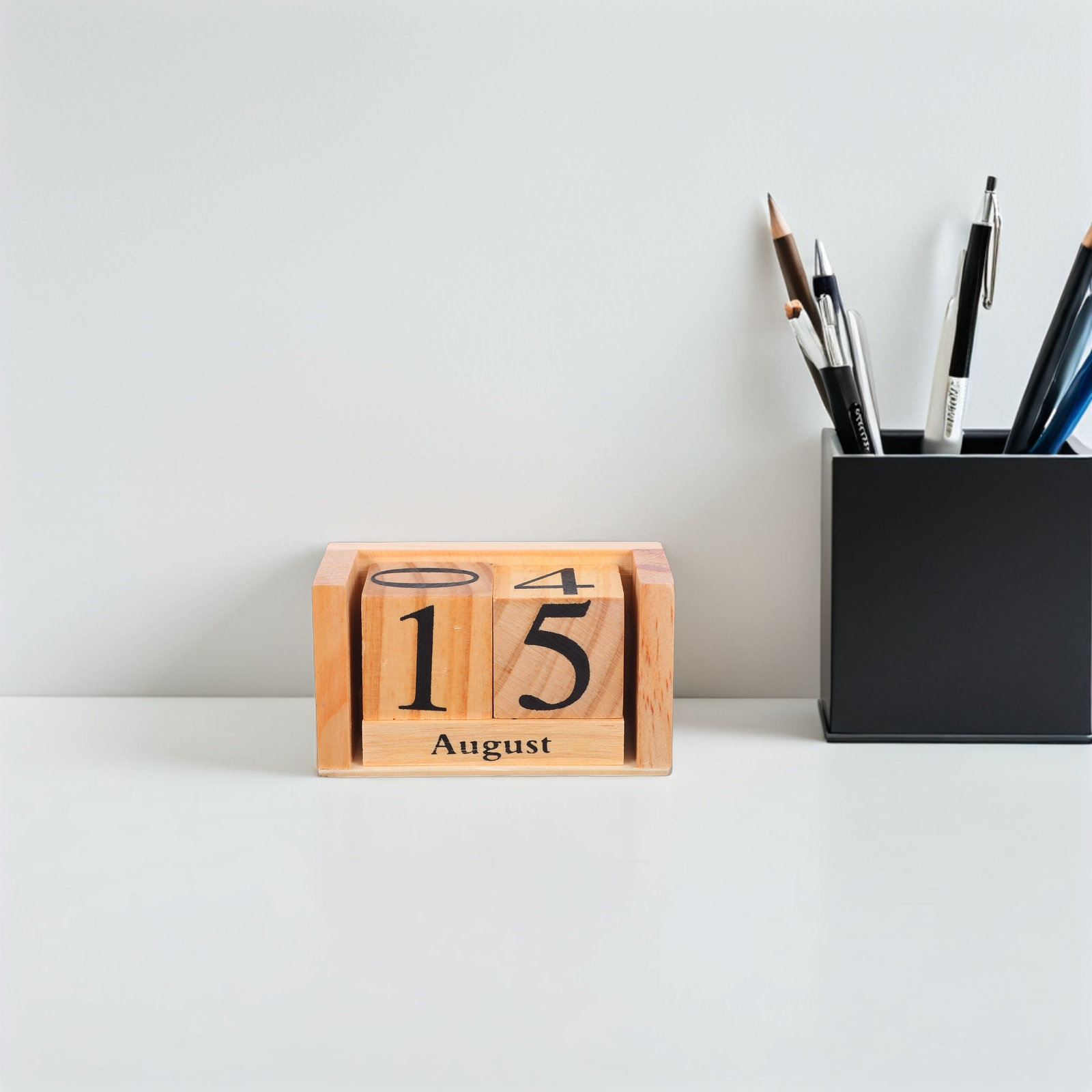 Houten Blokkenkalender Massief - Home Office Updates recensie en prijs