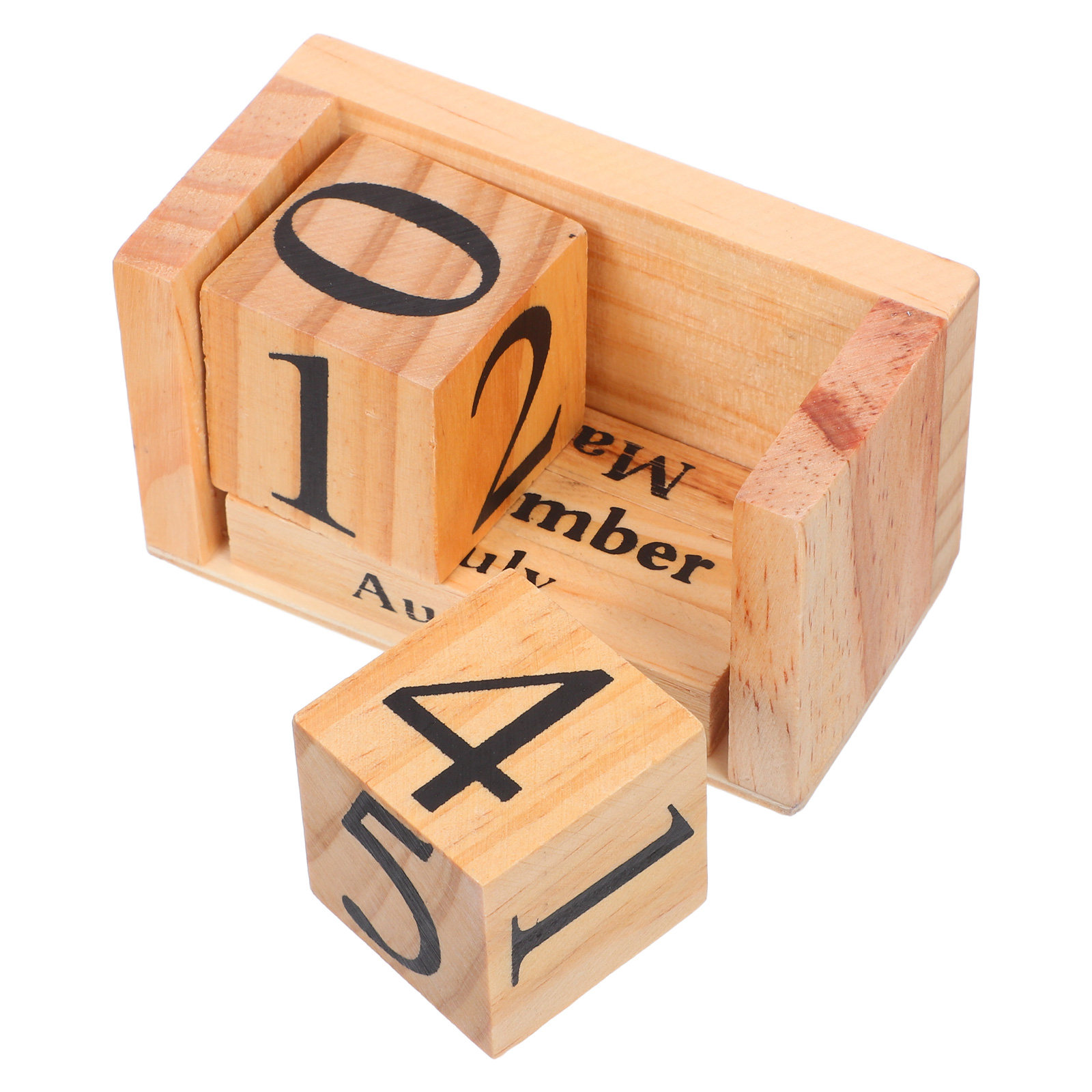 Houten Blokkenkalender Massief - Home Office Updates recensie en prijs