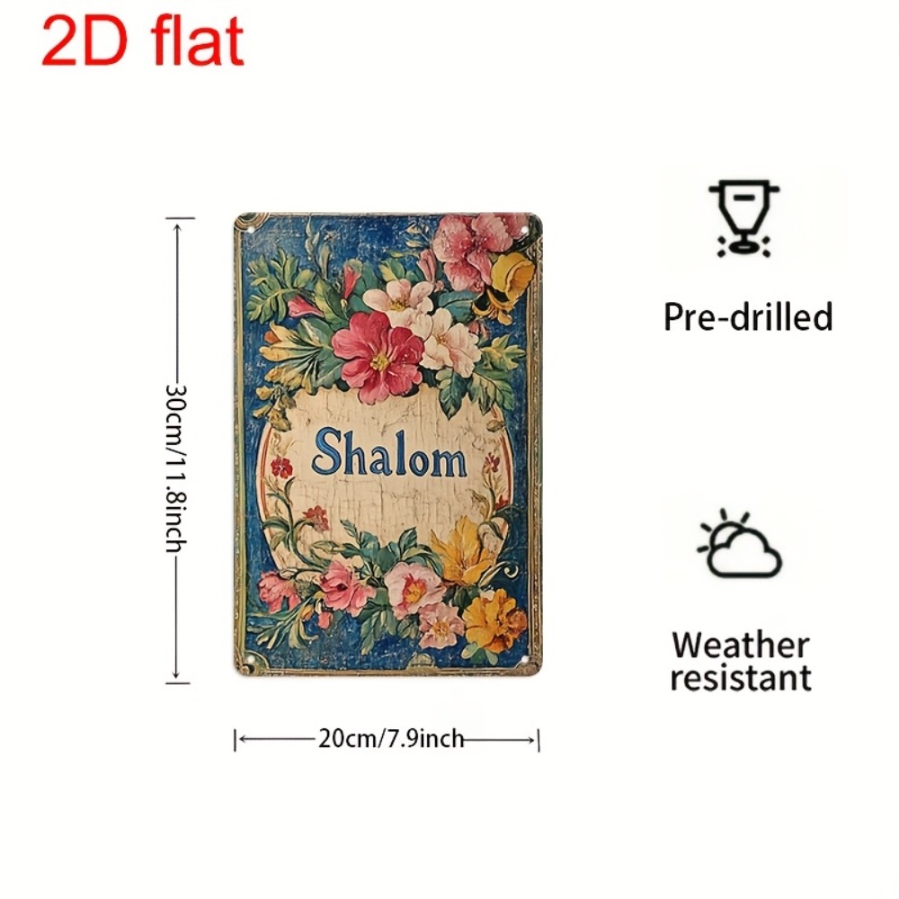 CIFBUY Vintage Floral Shalom a - Free Home Office recensie en prijs