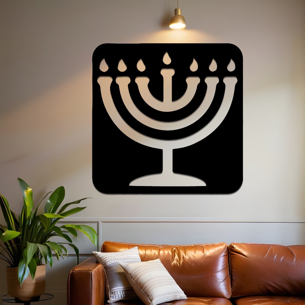 CIFBUY Vintage Menorah Metalen - Free Home Office recensie en prijs